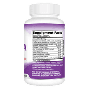 Best Earth Naturals Candida Support Dietary Supplement Black Walnut Caprylic Acid Blend 60 Count Capsules