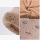 thumbnail image 4 of Sombreros de invierno para mujer, con orejeras y forro polar, de punto, con gran circunferencia de la cabeza., 4 of 8