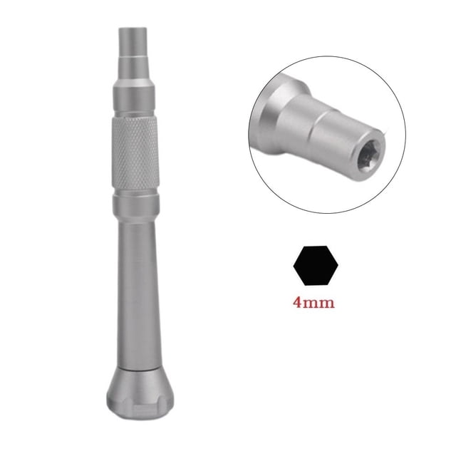 Precision Magnetic Screwdriver Handle Holder Repair Hand Tool for 4mm Hex Bits