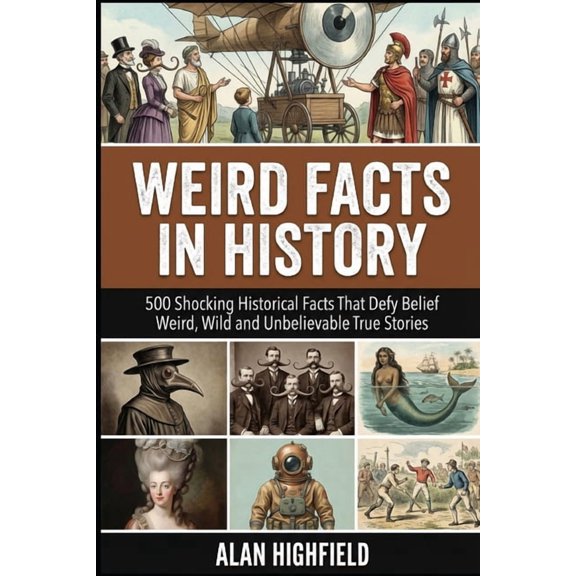 Weird Facts In History: 500 Shocking Historical Facts That Defy Belief Weird, Wild, and Unbelievable True Stories, (Paperback)