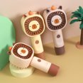thumbnail image 4 of mdesiwst Handheld Fan Multi-Speed Adjustable Capybara Design Quiet Operation USB Rechargeable Portable Cooling Fan, 4 of 8