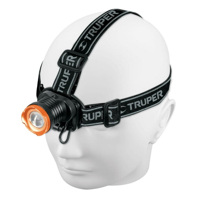 Linterna de minero, 80 lúmenes, 1 LED, recargable, Truper Truper LI-CA-80R