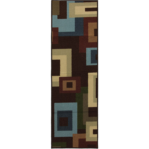 Mohawk Home Jumbleblocks Runner Rug, MultiColored, 20" x 60"
