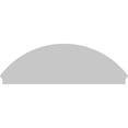 thumbnail image 5 of Ekena Millwork 86"W x 28-3/8"H x 2-3/4"P Segment Arch 3 Spoke Architectural Grade PVC Combination Pediment, 5 of 7