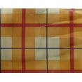 thumbnail image 4 of oneOone Georgette Viscose Light Yellow Fabric Madras Check Craft Projects Decor Fabric Printed By The Yard 42 Inches Wide, 4 of 4