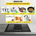 thumbnail image 6 of BENTISM Electric Induction Cooktop Built-in Stove Top 30in 5 Burners 220V, 6 of 8