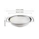 thumbnail image 1 of Stainless Steel Dense Mesh Oil Leakage Mesh Sieve Fried Filter Oil Slag Sieve Soy Milk Filter Mesh Sesame Millet Household Leakage Mesh, 1 of 4
