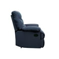 thumbnail image 6 of Oakwood Woven Fabric Recliner, Blue, 6 of 8