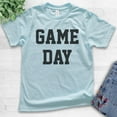 thumbnail image 2 of Kids Game Day T-shirt, Youth Kids Boy Girl T-Shirt, Sports Fan Shirt, Football Baseball Shirt, Basketball Shirt, Light Blue, X-Small, 2 of 4