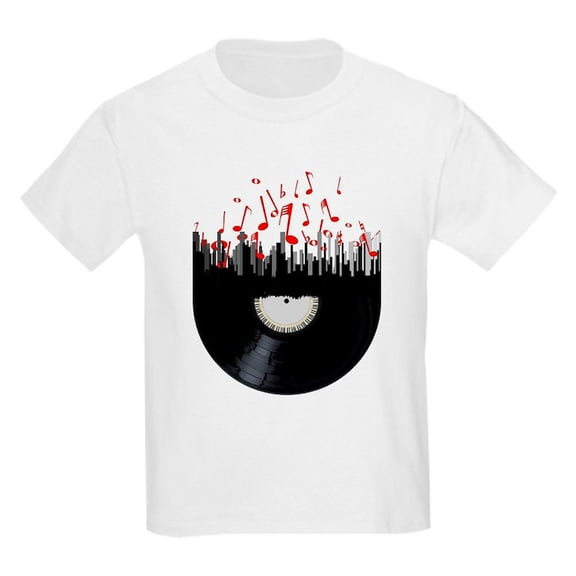 CafePress - City Music T Shirt - Light T-Shirt Kids XS-XL