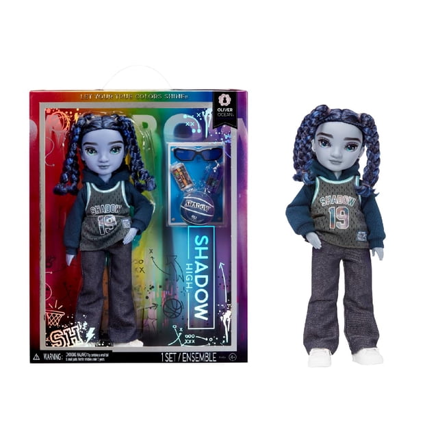 Muñeca de moda Rainbow High Shadow High Oliver Blue Boy