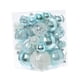 thumbnail image 3 of 36 colgantes decorativos irrompibles para árbol de Navidad. Blanco Azul Claro, 3 of 9