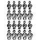 thumbnail image 2 of 20 mini gomas de borrar pequeñas y bonitas con forma de nota musical para estudiantes, 2 of 8