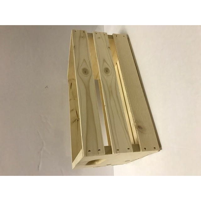 Adwood 15" Pine Wood Crate