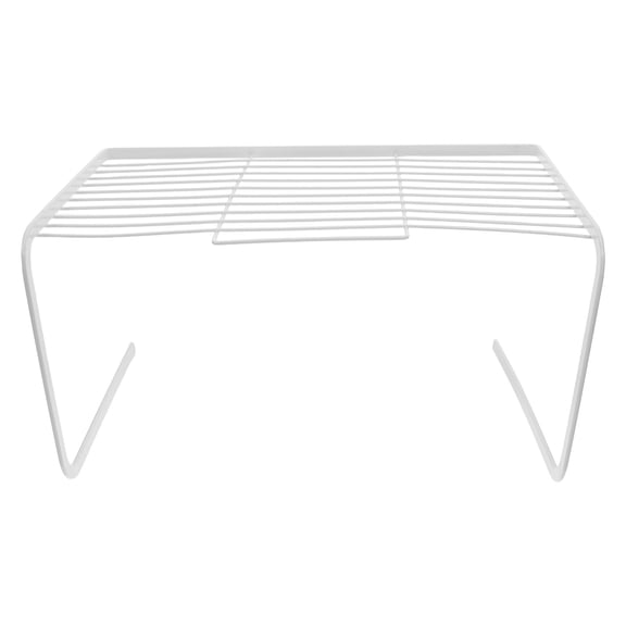 FOMIYES White Iron Kitchen Shelf Organizer Multilayer Design Ample Storage