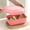Pink #3, variant on Plastic Bento Lunch Box with 2 Compartment - Microwave Safe Meal Prep Container for Adults - Stackable Food Storage for Work School Picnic - Divided Lunch Container for Sandwiches Snacks - 1 Pack