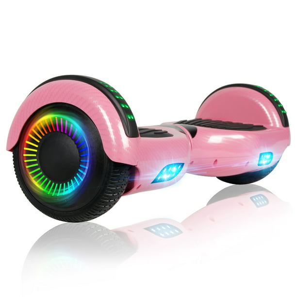 LIEAGLE 6.5" Two-Wheel Self Balancing Hoverboard with Bluetooth and LED Lights Electric Scooter Hoverboard for Kids - Walmart.com