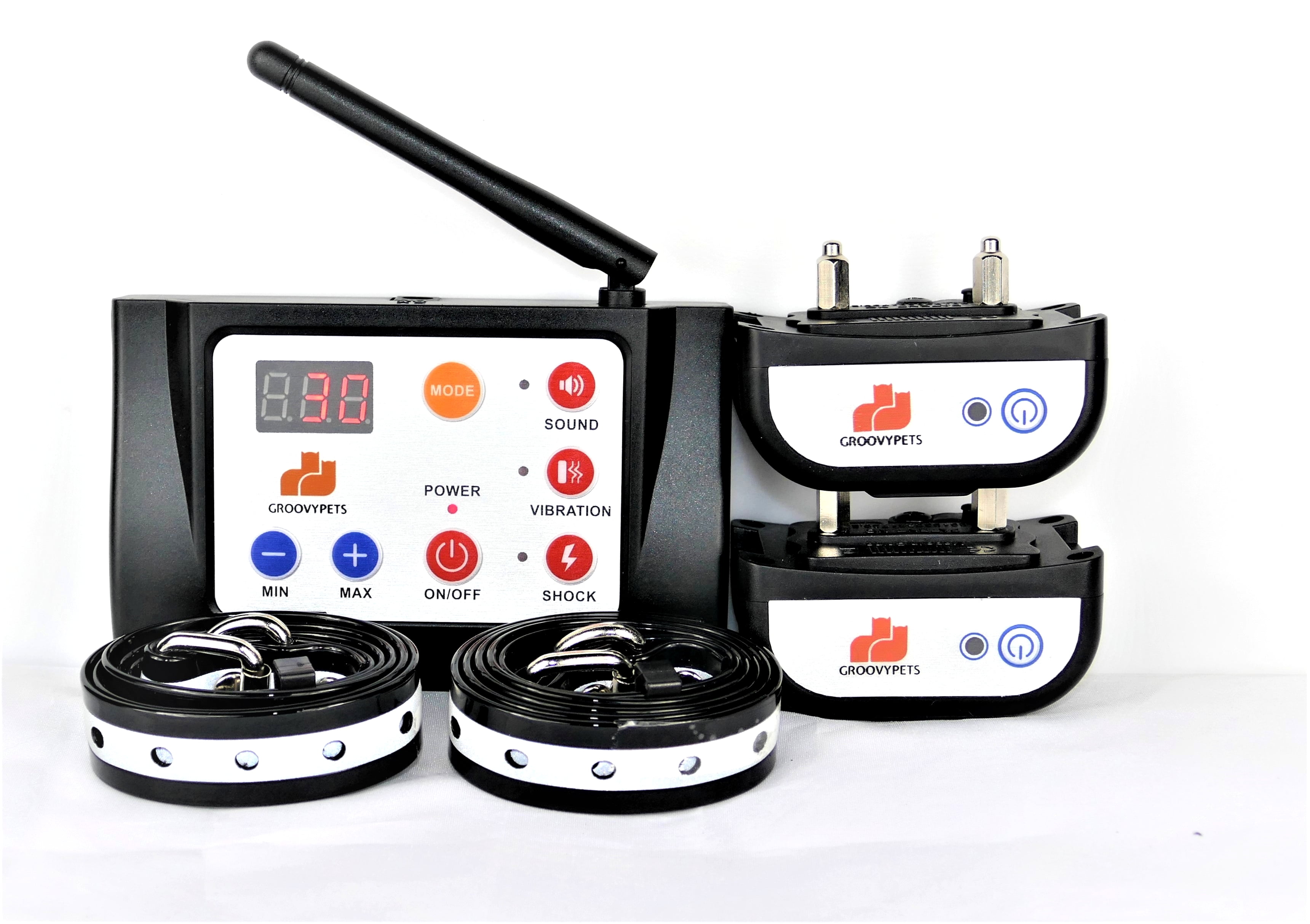 Remote Dog Training Shock Collar System and Wireless Pet Containment