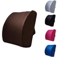thumbnail image 1 of Langgg Memory Foam Lumbar Cushion Lower Back Support Pillow Home Office Chair Ergonomic Design Cushion, 1 of 9