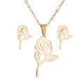 thumbnail image 1 of Latrodar Ensemble de Boucles d'Oreilles Pendantes Mode pour Femmes Collier de Clavicule Coloré Boucles d'Oreilles Exquises Cadeaux de la Saint-Valentin pour Elle, 1 of 3