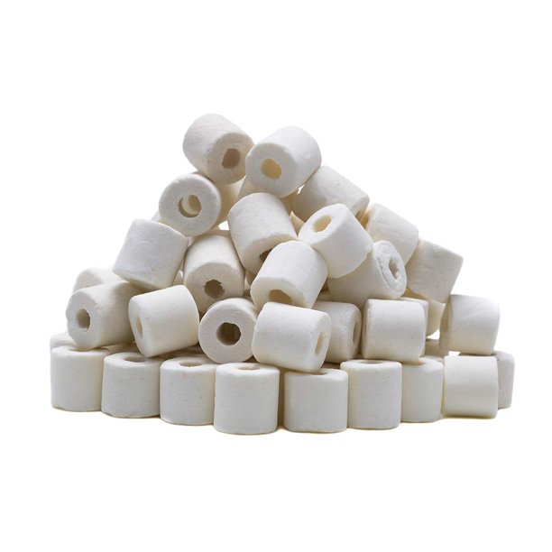 ALEGI Aquarium Premier Bulk Bio Ceramic Rings Filter Media for Fresh