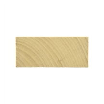 25 Pcs Wood Rectangle Cutout 3" wide x 1-1/4" tall x 1/4" thick