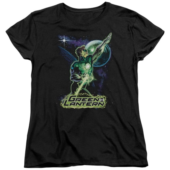 Jla - Hal Galaxy - Women's Short Sleeve Shirt - Medium