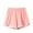 Pink-01, variant on Mitankcoo Women's Summer Casual Shorts Workout Yoga Pants Running Athletic Beach Hiking Dolphin Shorts