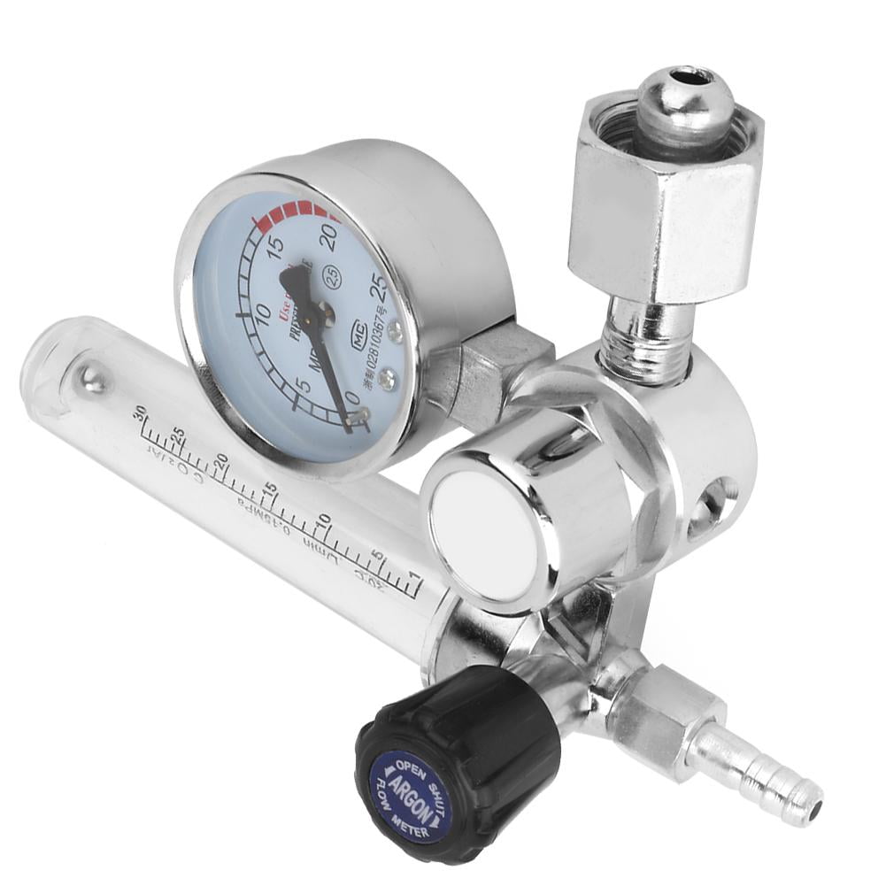 Tebru Argon CO2 Welding Regulator, Argon CO2 Mig Tig Flow Meter