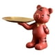 thumbnail image 2 of Estatua de tigre Zulema Bandeja de almacenamiento rojo, 2 of 8