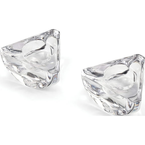 Fashion Fitz & Floyd Bermuda Triangle Two Piece Tea Light Candle Holder Set (3.75 X 3.75) Made In China gm17644