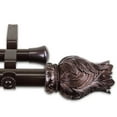 thumbnail image 2 of Tulip 1" Double Curtain Rod 160-240 inch - Bronze, 2 of 2