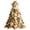 Fairy #17, variant on DIY Quilted Christmas Tree Kit Handmade Fabric Tabletop Holiday Decor, Patchwork Craft with Character Topper for Mantel Shelf