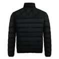 thumbnail image 5 of Rhuody Mens Jacket Men'S Long Sleeve Autumn Winter Zipper Warm Down Jacket Packable Light Coat Handsome Tops Black L, 5 of 7