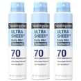 thumbnail image 1 of Protector solar en aerosol Neutrogena Ultra Sheer SPF 70 150 ml (x3), 1 of 9