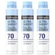 thumbnail image 1 of Protector solar en aerosol Neutrogena Ultra Sheer SPF 70 150 ml (x3), 1 of 9