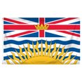 thumbnail image 1 of British Columbia Provincial Flag (3 by 5 feet), 1 of 1