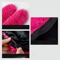 thumbnail image 5 of Women’s Warm Plush Winter Hat, Fluffy Cartoon Bunny Ear Knit Beanie For Cold Weather, 5 of 5