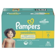 Pampers Swaddlers Diapers Size 6, 84 Count (Select for More Options)