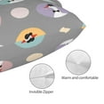 thumbnail image 5 of Kll Cute Geese Pillow Covers Envelope Closure,Super Soft And Cozy Fuzzy Fleece Pillow Case Cover 16"X24", 5 of 8