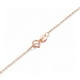 thumbnail image 1 of Plata chapada en oro Universal Flash O en forma de cadena Collarbone Cadena S925 pura plata joyería colgante, 1 of 2