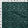 thumbnail image 4 of oneOone Cotton Poplin Turquoise Blue Fabric Moire Sewing Craft Projects Fabric Prints By Yard 56 Inch Wide, 4 of 4