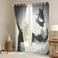 thumbnail image 3 of Feelyou Boys Skateboard Lover Blackout Curtains Set of 2 (52x84 Each) for Kids, Street Sport Player Window Curtains, Modern Outdoor Game Curtains and Drapes, Curtains and Drapes Home Decor, 3 of 6