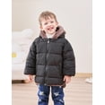thumbnail image 6 of Aideaone Baby Toddler Winter Fleece Coat Boys Girls Cute Bear Ear Hooded Jackets with Pockets 6M-5T, 6 of 7