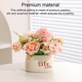 thumbnail image 3 of Simulation Bonsai Artificial Potting Fake Flower Silk Decorative Household Accessories Pressure Alleviation Sweet Gift, 3 of 10