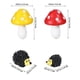 thumbnail image 2 of Mini Resin Animals Mini Garden Supplies for Decor 1Set with Tiny Mushrooms, 2 of 5