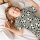 thumbnail image 4 of Balery Panda With Crown And Stars Conjunto de Pijama Infantil de Manga Corta con Estampado – Ropa de Dormir de Algodón Suave-Medium, 4 of 5