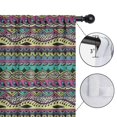 thumbnail image 4 of Blackout Kids Curtains,Boho Bohemia Geometric Line Art Childrens Insulated Curtains Set Of 2,Bedroom Essentials,Toddler Room Decor 52"x63"(132x160cm), 4 of 4