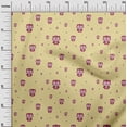 thumbnail image 2 of oneOone Polyester Lycra Fabric Dot & Cartoon Owl Bird Fabric Prints by Yard 56 Inch Wide, 2 of 4