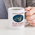 thumbnail image 4 of CafePress - Flat Earth Society Mugs - 11 oz Ceramic Mug - Novelty Coffee Tea Cup, 4 of 4